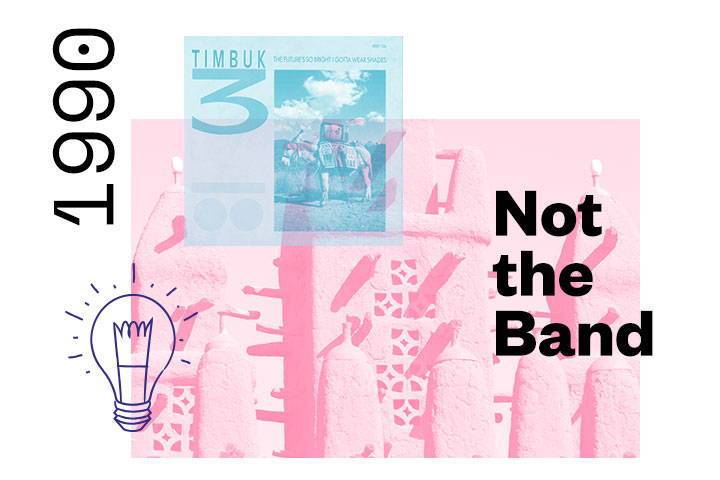 <p>Rob changes the name to Timbuk2, inspired by the African city, Timbuktu and his favorite band, Timbuk3. The Bike Gallery in Portland, OR, places the first wholesale order for Timbuk2 bags.</p>